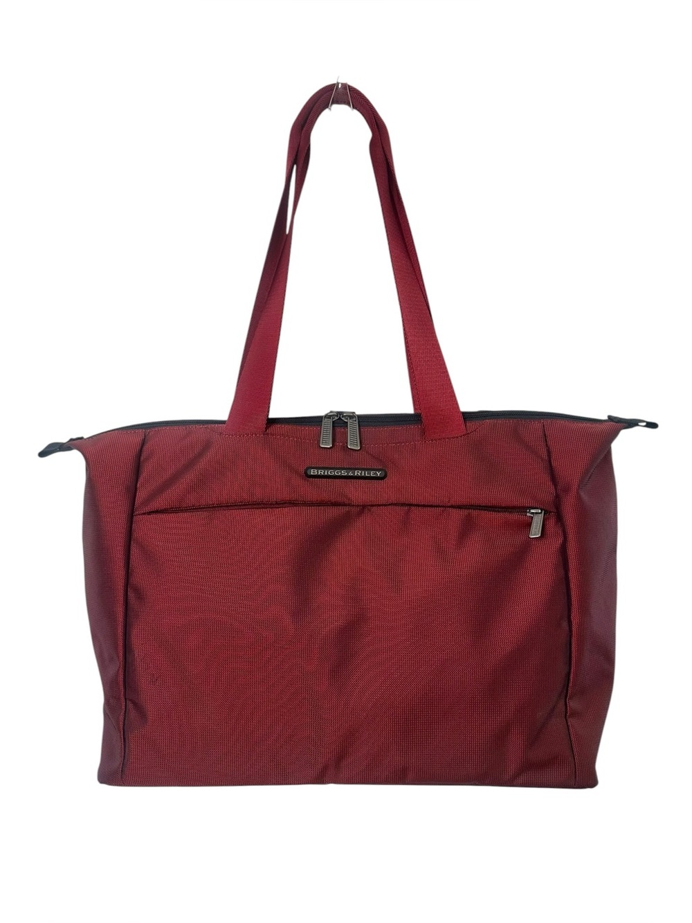 Briggs & Riley Sunset Red TM201-12 Travel Tote  Bag Trolley Sleeve